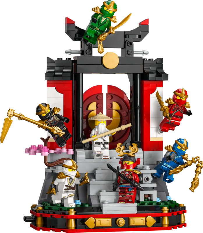 LEGO NINJA CHARACTER DISPLAY 15TH ANNIVERSARY