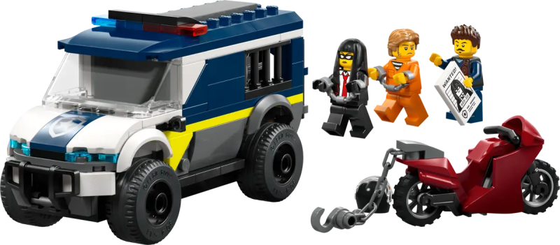 LEGO POLICE PRISONER TRANSPORT VAN