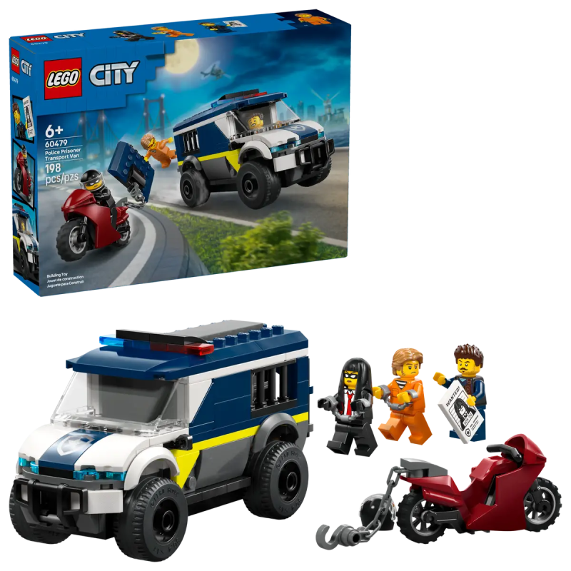 LEGO POLICE PRISONER TRANSPORT VAN