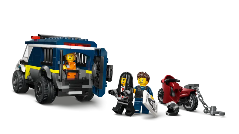 LEGO POLICE PRISONER TRANSPORT VAN