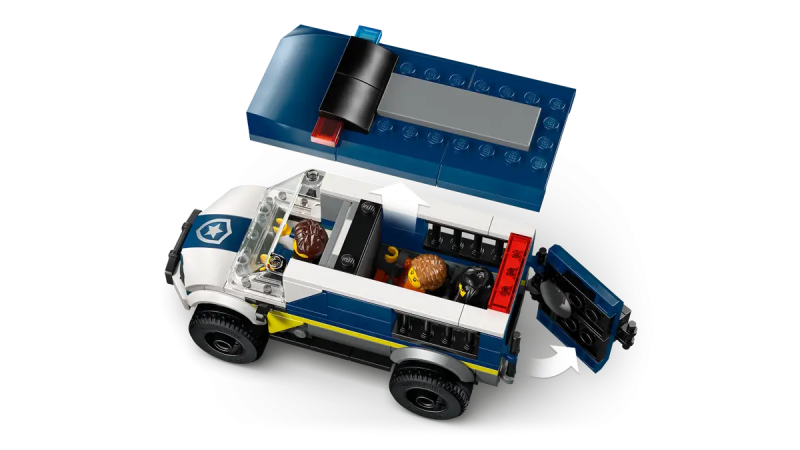 LEGO POLICE PRISONER TRANSPORT VAN