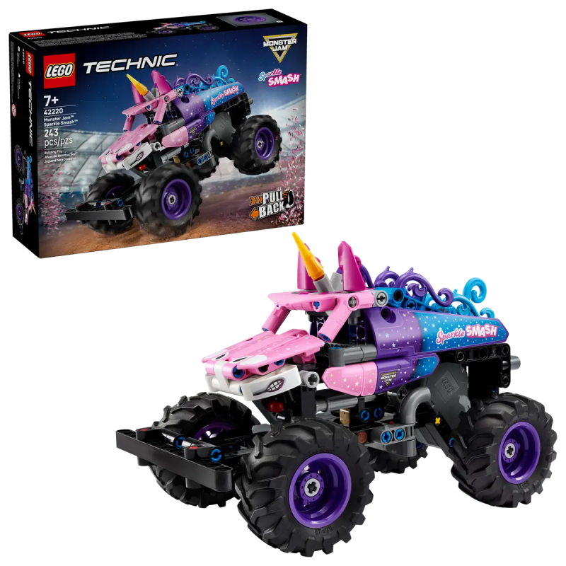 LEGO MONSTER JAM™ SPARKLE SMASH™ PULL-BACK