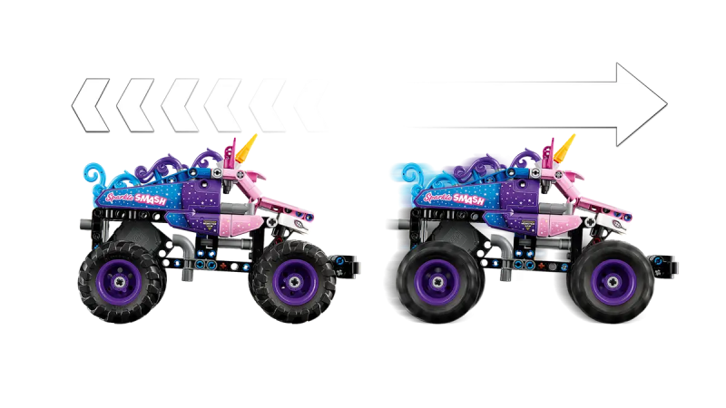 LEGO MONSTER JAM™ SPARKLE SMASH™ PULL-BACK