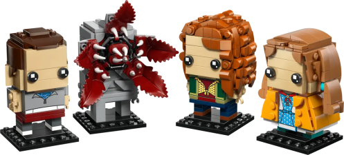 LEGO ELEVEN, MAX, DEMOGORGON AND HOLLY FIGURES