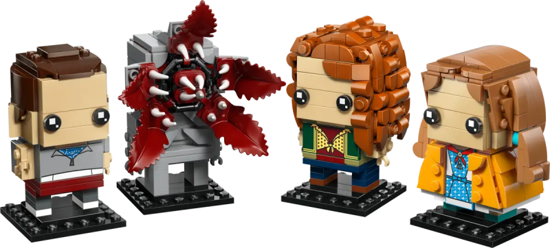 LEGO ELEVEN, MAX, DEMOGORGON AND HOLLY FIGURES