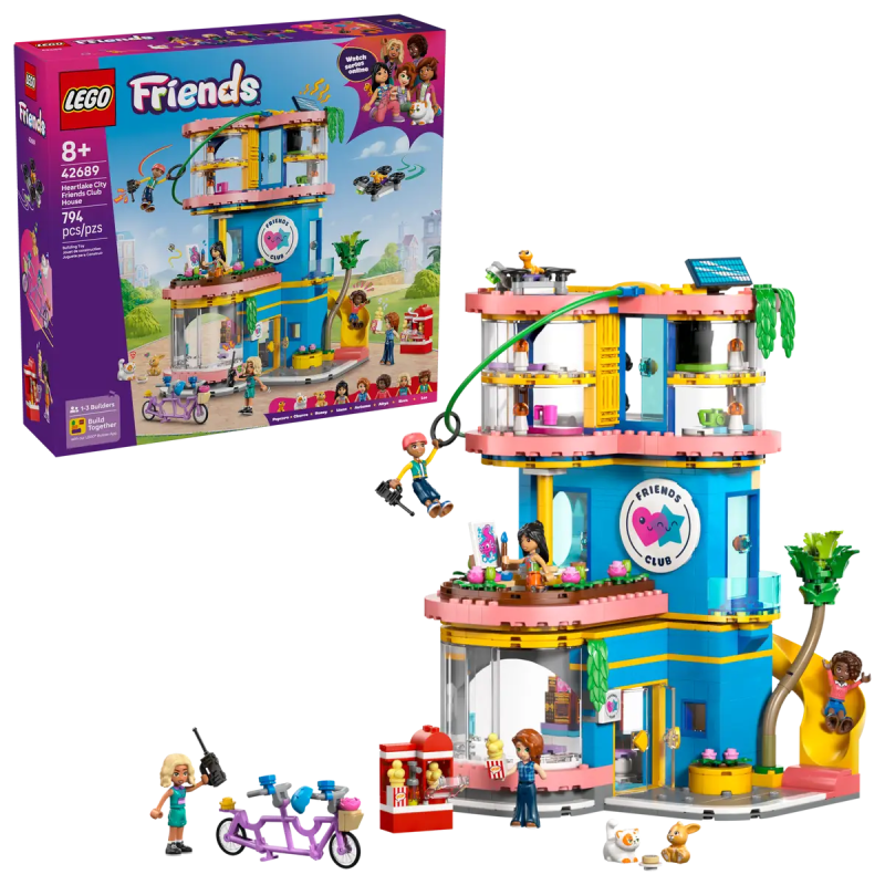 LEGO HEARTLAKE CITY FRIENDS CLUB HOUSE