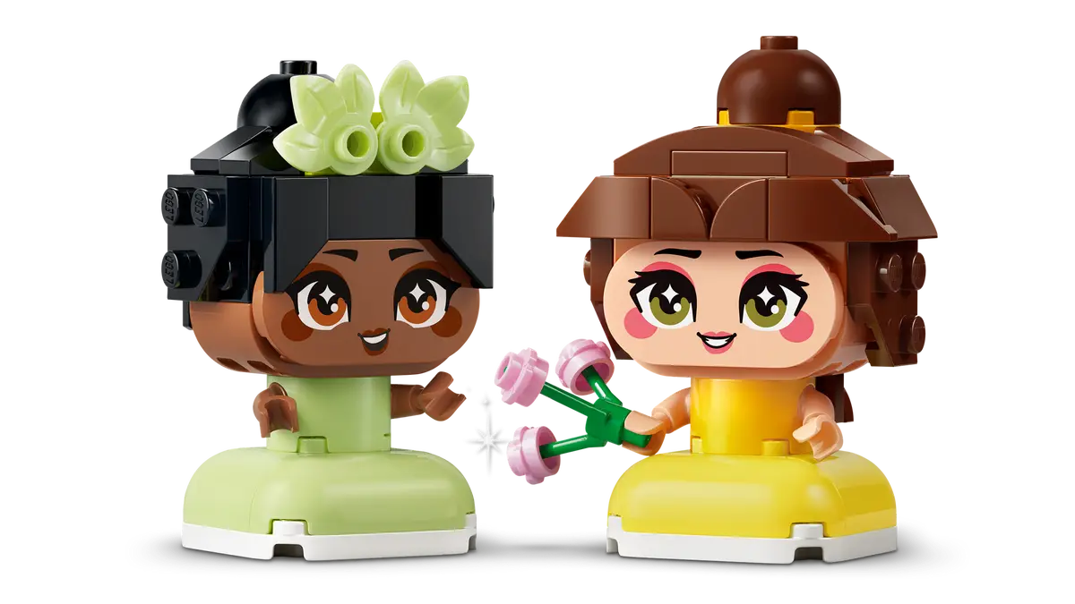 LEGO MINI BELLE & TIANA WITH CASTLE
