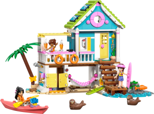 LEGO BEACH HOUSE WITH SEALS