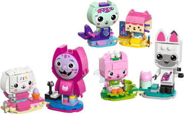 LEGO GABBY'S BRICK-BUILT CAT FRIENDS