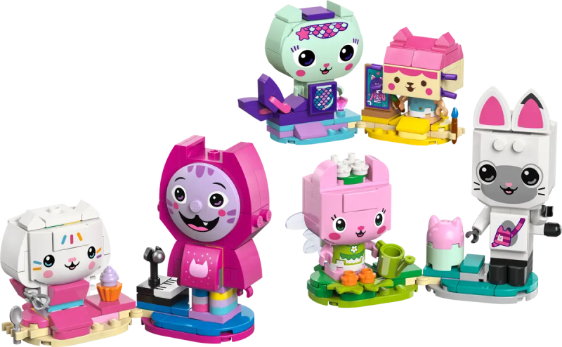 LEGO GABBY'S BRICK-BUILT CAT FRIENDS