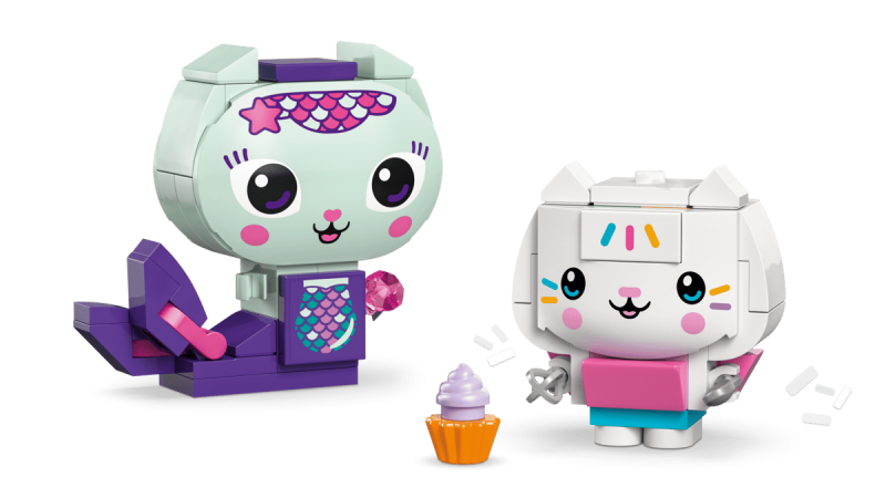 LEGO GABBY'S BRICK-BUILT CAT FRIENDS