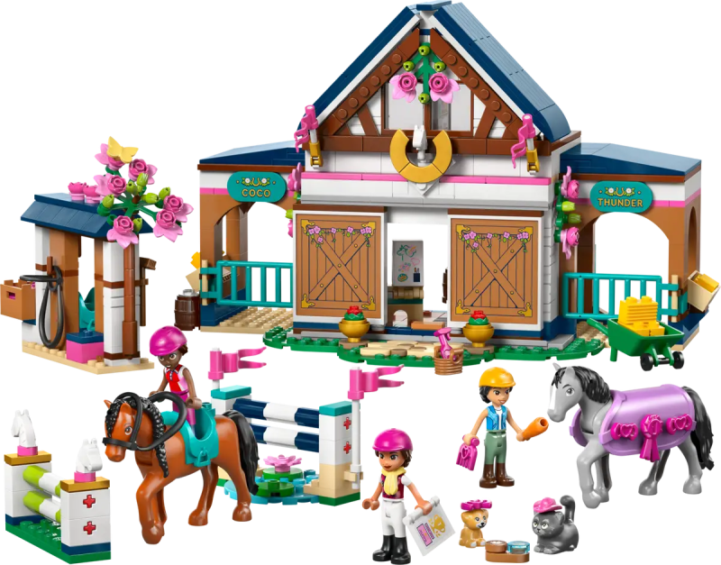 LEGO HORSE STABLE AND RIDING ACADEMY