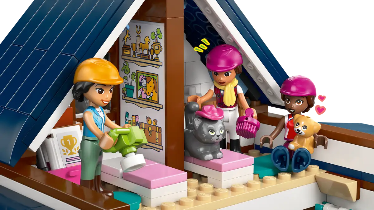 LEGO HORSE STABLE AND RIDING ACADEMY
