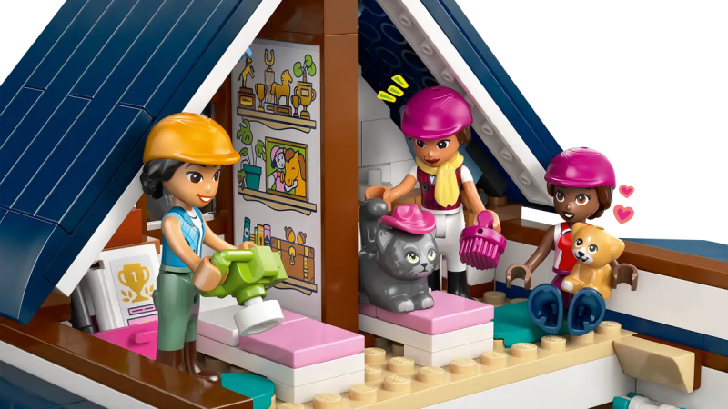 LEGO HORSE STABLE AND RIDING ACADEMY