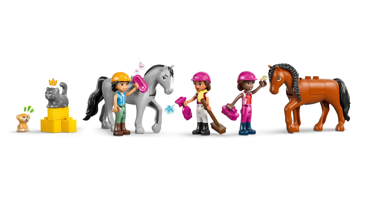 LEGO HORSE STABLE AND RIDING ACADEMY