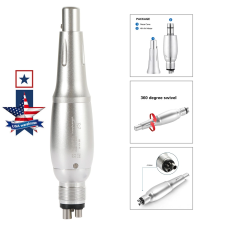 AZDENT DENTAL 4:1 HYGIENE PROPHY HANDPIECE 360° SWIVEL STRAIGHT CONE AIR MOTOR 4HOLES