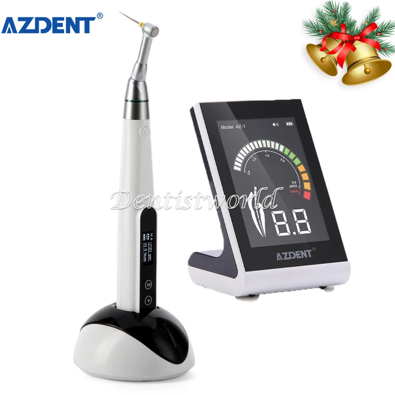 AZDENT DENTAL CORDLESS LED 16:1 ENDO MOTOR / APEX LOCATOR ROOT CANAL FINDER