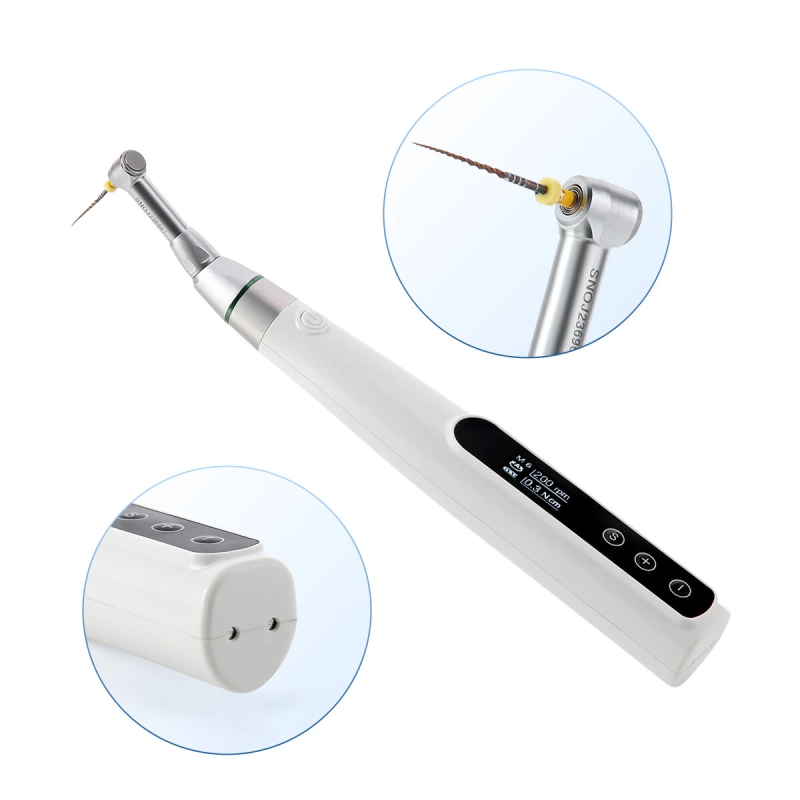AZDENT DENTAL CORDLESS LED 16:1 ENDO MOTOR / APEX LOCATOR ROOT CANAL FINDER