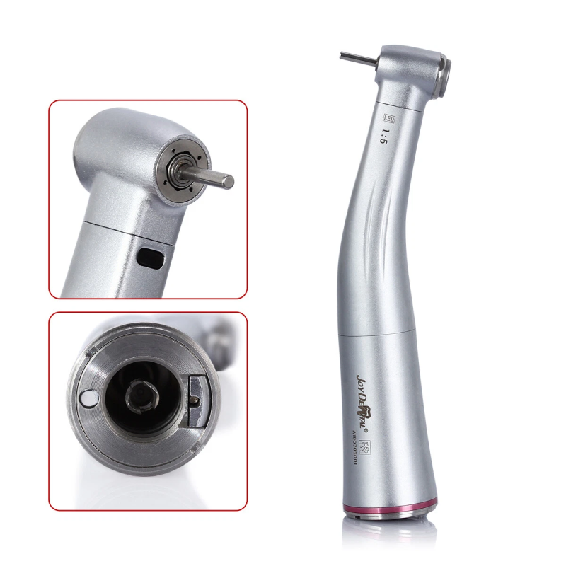 AZDENT DENTAL BRUSHLESS LED ELECTRIC MICRO MOTOR/1:5/1:1 INCREASING FIBER HANDPIECE