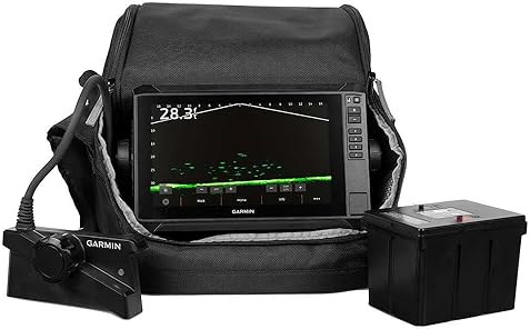 GARMIN LIVESCOPE PLUS ICE FISHING BUNDLE WITH NAVIONICS U.S. INLAND MAPS