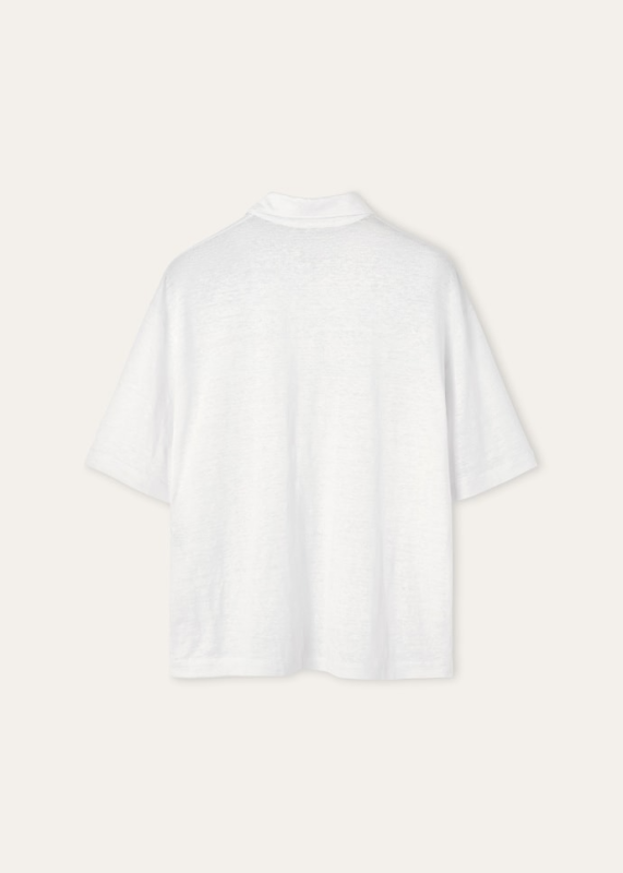 LORO PIANA GARGANO POLO SHIRT  LINEN