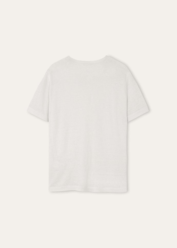 LORO PIANA GARGANO T-SHIRT  LINEN