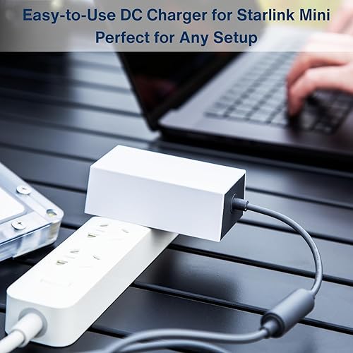 STARLINK STEINWHALE 60W DC POWER ADAPTER FOR STARLINK MINI 30V 2A WITH WATERPROOF CABLE PROTECTION