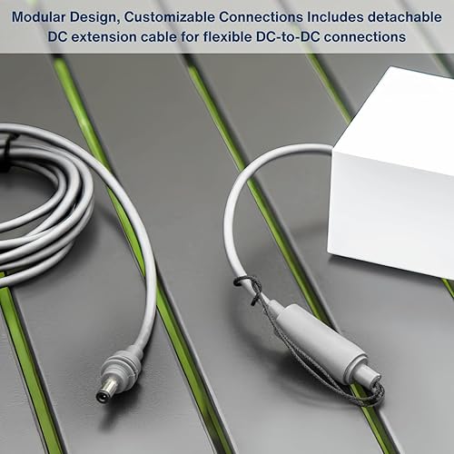 STARLINK STEINWHALE 195W POWER SUPPLY ADAPTER FOR STARLINK GEN 3 WITH DETACHABLE C8 CORD WATERPROOF PORT