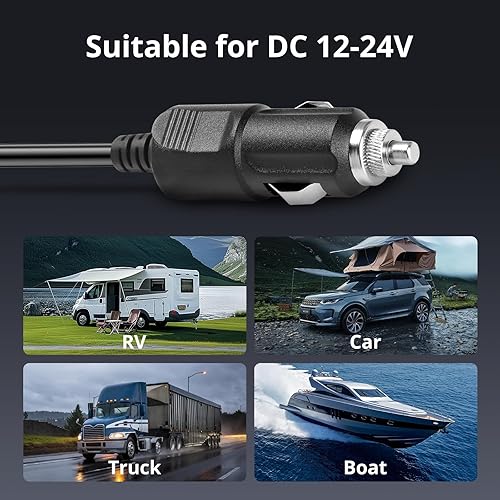 STARLINK MINI CABLE 18AWG WATERPROOF 12V-24V CAR POWER CORD FOR TRUCKS RVS SHIPS