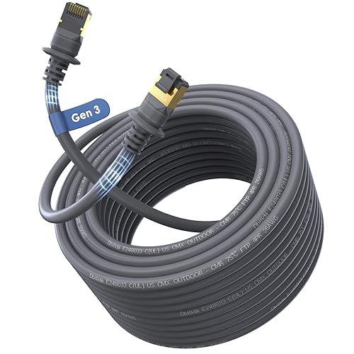 STARLINK GEN 3 ETHERNET CABLE 20-300FT 26AWG 2000MBPS CMX CMR RATED INDOOR OUTDOOR