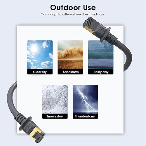 STARLINK GEN 3 ETHERNET CABLE 20-300FT 26AWG 2000MBPS CMX CMR RATED INDOOR OUTDOOR