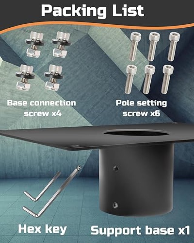 STARLINK FLAT HIGH PERFORMANCE PIPE ADAPTER MOUNTING KIT FOR ANTENNA, POLE, ROOF USE