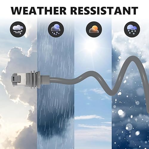 STARLINK SEIKETSU 50FT OUTDOOR STARLINK GEN 3 ETHERNET CABLE V3 WATERPROOF GRAY RECTANGULAR SATELLITE