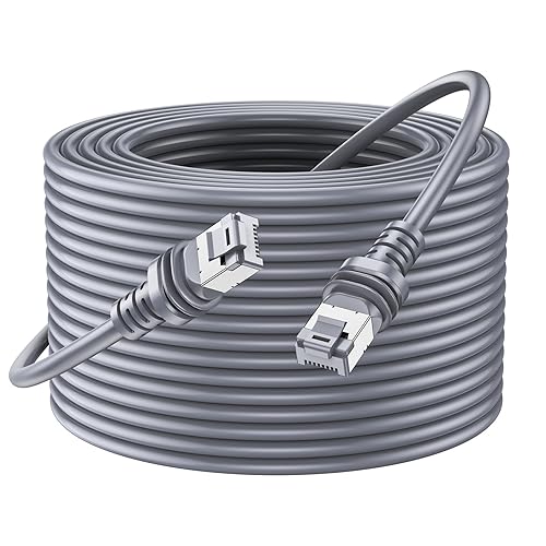STARLINK OHMVOLTA 250FT WATERPROOF ETHERNET CABLE FOR STARLINK GEN 3 STANDARD MINI SATELLITE RV MARINE