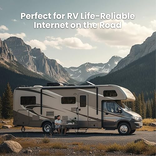 STARLINK MINI 4TH GEN SATELLITE INTERNET KIT PORTABLE HIGH-SPEED RV OFF-GRID WIFI