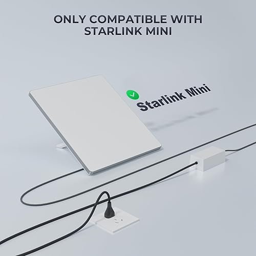 STARLINK STEINWHALE 60W DC POWER CHARGER FOR STARLINK MINI WITH 30V 2A OUTPUT EXTENSION CABLE