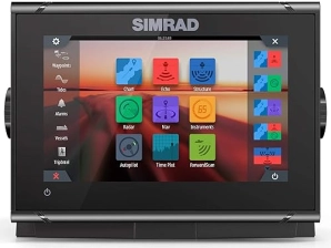 SIMRAD GO CHARTPLOTTER FISH FINDER WITH TRANSDUCER, RADAR OPTIONS PRELOADED C-MAP CHARTS