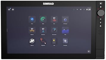 SIMRAD NSS 4 CHARTPLOTTER FISHFINDER WITH SOLARMAX HD DISPLAY MARINE NAVIGATION DEVICE
