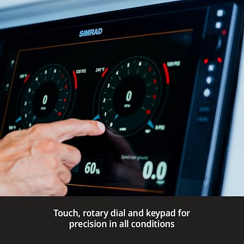 SIMRAD NSS 4 CHARTPLOTTER FISHFINDER WITH SOLARMAX HD DISPLAY FOR MARINE NAVIGATION