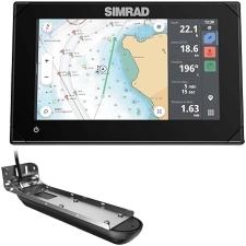 SIMRAD NSX SMART CHARTPLOTTER AND FISH FINDER WITH C-MAP DISCOVER X MARINE CHARTS