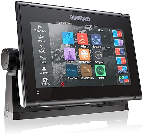 SIMRAD GO9 XSE 9 CHARTPLOTTER WITH C-MAP DISCOVER CARD, BLACK, NO TRANSDUCER 000-13210-002