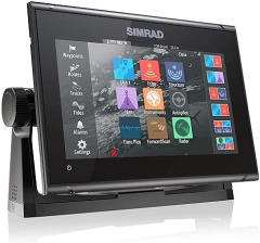 SIMRAD GO9 XSE 9 CHARTPLOTTER WITH C-MAP DISCOVER CARD, BLACK, NO TRANSDUCER 000-13210-002