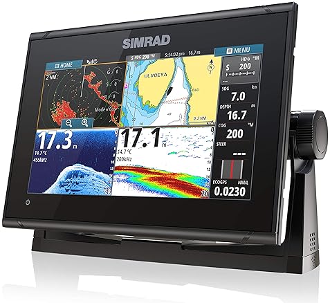 SIMRAD GO9 XSE 9 CHARTPLOTTER WITH C-MAP DISCOVER CARD, BLACK, NO TRANSDUCER 000-13210-002