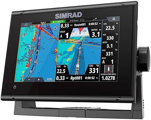 SIMRAD GO7 XSR 7 CHARTPLOTTER WITH C-MAP DISCOVER CARD NO TRANSDUCER INCLUDED
