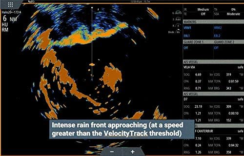 SIMRAD HALO20 20 PULSE COMPRESSION RADAR 36 NM, 60 RPM, COLLISION AVOIDANCE, DOPPLER TECH