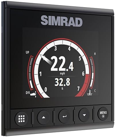 SIMRAD IS42 4.1 COLOR INSTRUMENT DISPLAY - MODEL 000-13285-001 MARINE NAVIGATION SCREEN