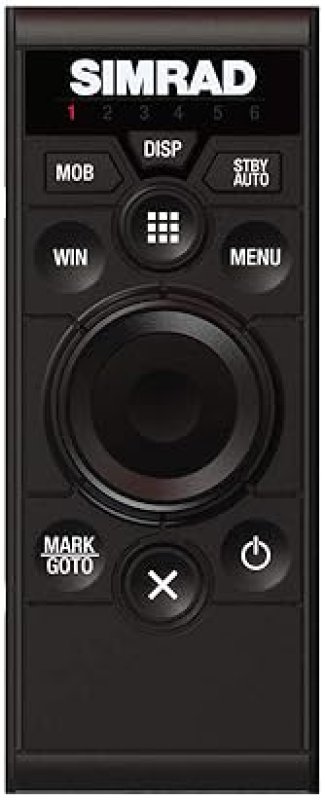 SIMRAD OP50 REMOTE CONTROL PORTRAIT DISPLAY MODEL 000-12364-001 FOR MARINE NAVIGATION
