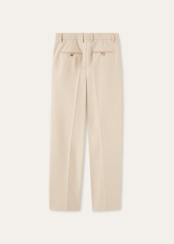 LORO PIANA DERMOT TROUSERS  WISH® WOOL, CASHMERE MAJESTIC WIND