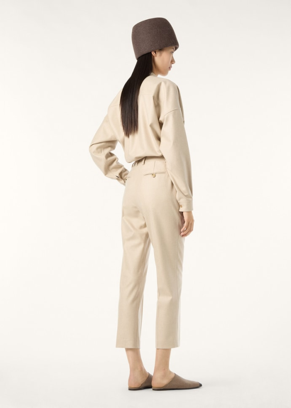 LORO PIANA DERMOT TROUSERS  WISH® WOOL, CASHMERE MAJESTIC WIND