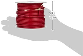 ANCOR MARINE 102810 TINNED COPPER WIRE, 16 AWG (1MM2), RED - 100FT
